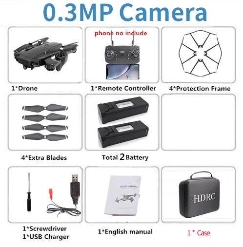 480P 2B storage box Дроны складной Радиоуправляемый квадрокоптер Дрон 4k HD камера селфи Дрон Профессиональный головной режим гравитационного зондирования rc для радиоуправляемых вертолётов дронов - Цвет: 480P 2B storage box