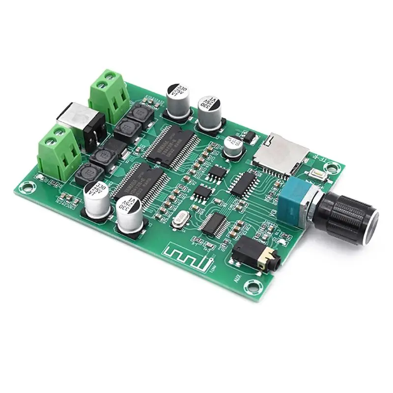 Bluetooth 5 0 Digital Stereo Amplifier Board Audio Card Dual Channel 20W 20W