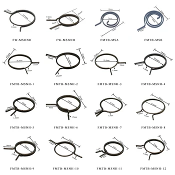 

FUMAO Anti-theft door lock spring Various specifications The handle spring torsion spring Electronic lock torsion spring