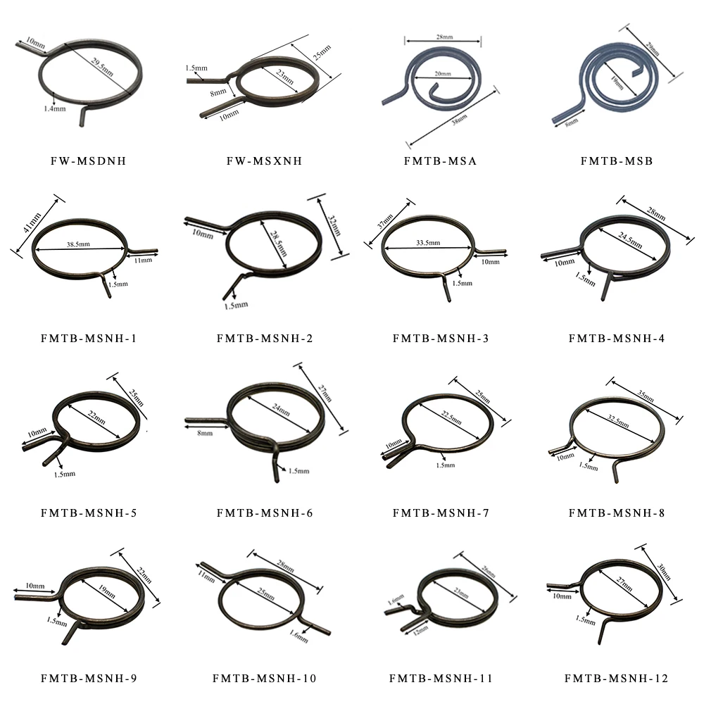 Противоугонная пружина дверного замка FUMAO различные характеристики Пружина