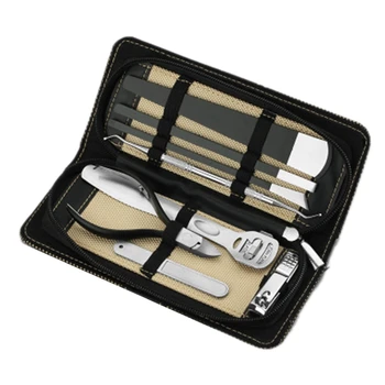 

8Pcs Feet Clipper Kit Nail Care Set Pedicure Scissor Tweezer Knife Utility Manicure Set Tools