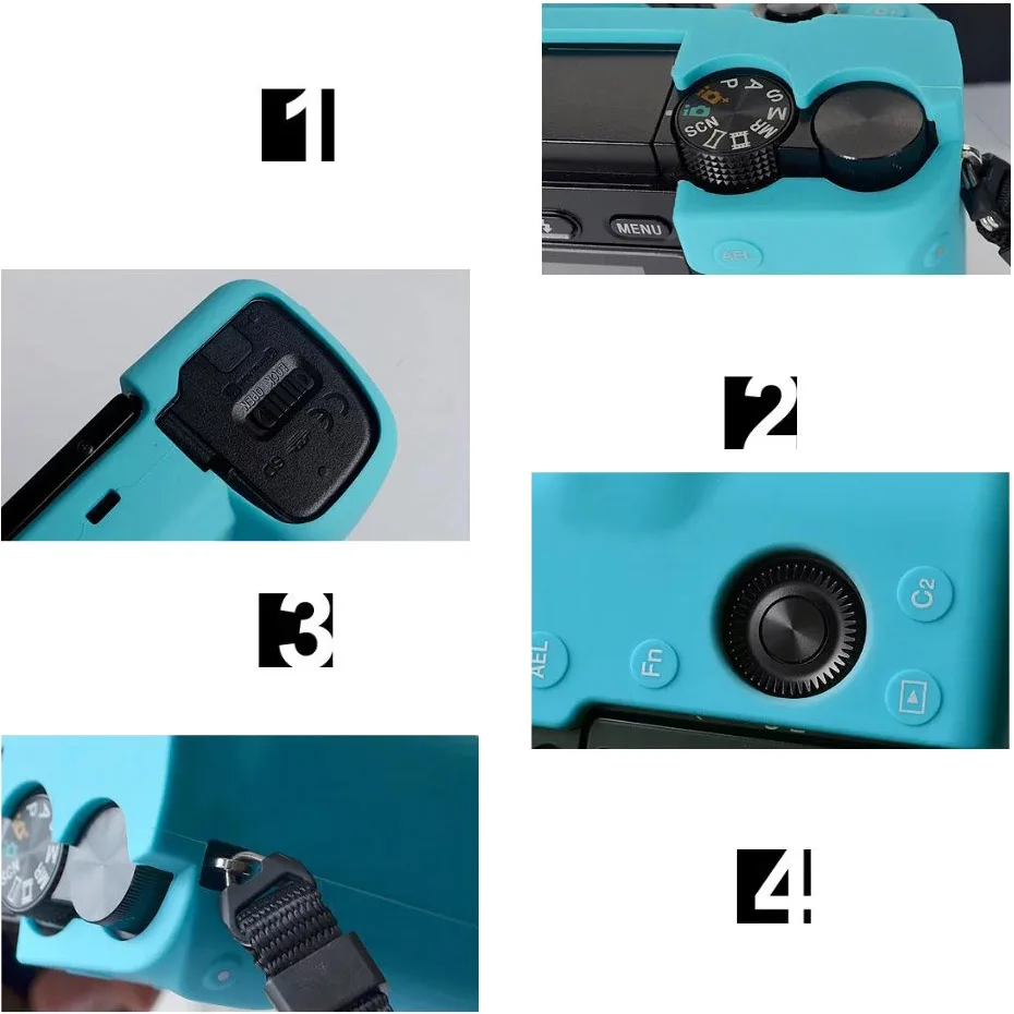 TENENELE сумки для камеры sony A6000 Мягкие силиконовые цветные резиновые чехлы для sony A6000 защитные аксессуары для тела