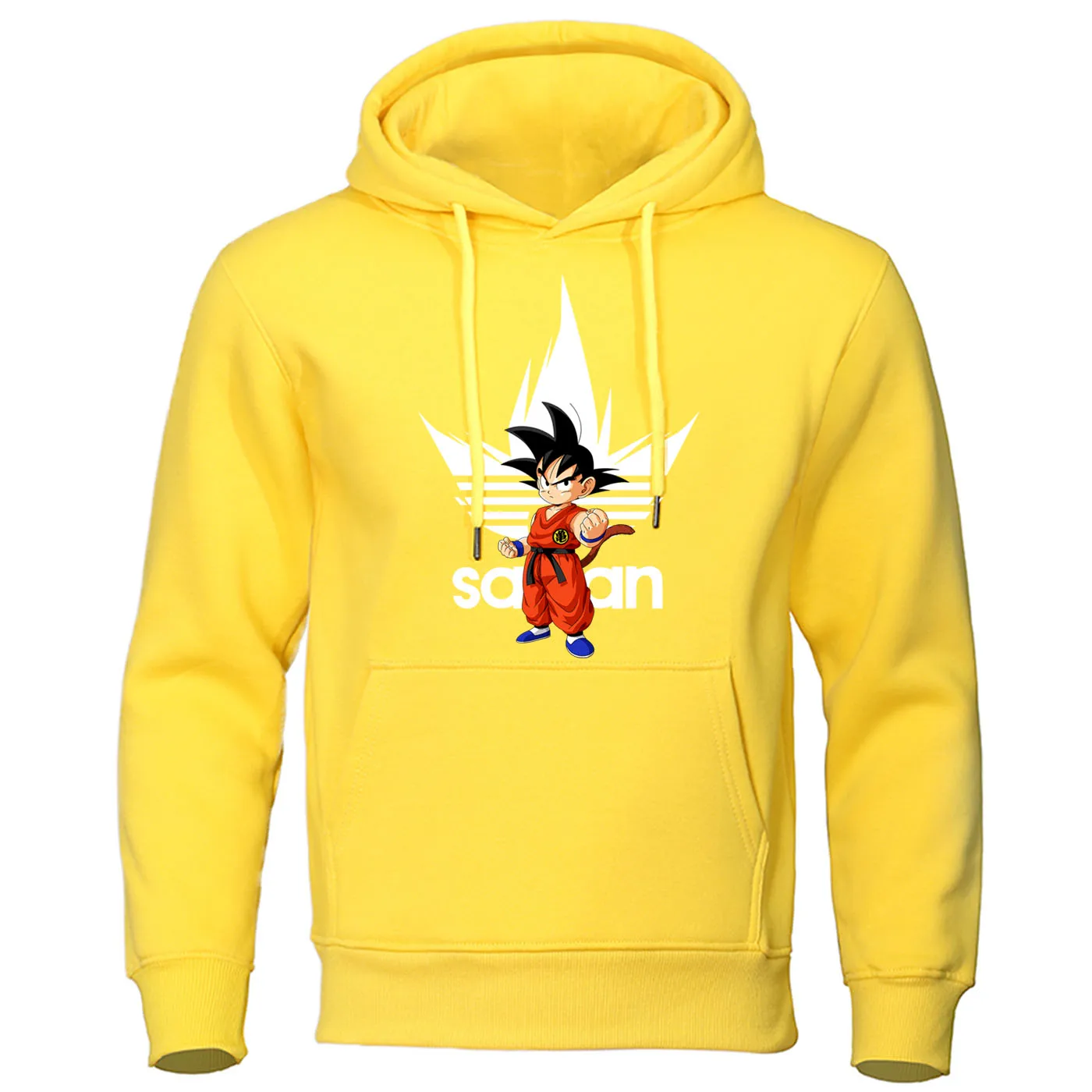 Драконий жемчуг Толстовки Драконий жемчуг Z Dbz Сон Гоку толстовки японского аниме пуловер для мужчин Harajuku Повседневная Уличная одежда - Цвет: yellow 6-5