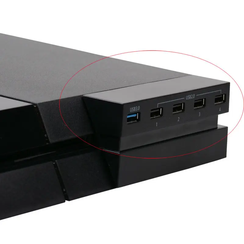 DATA FROG Host usb хаб 5 в 1 для PS4 аксессуары 3 0 и 2 USB порт игровая консоль расширение