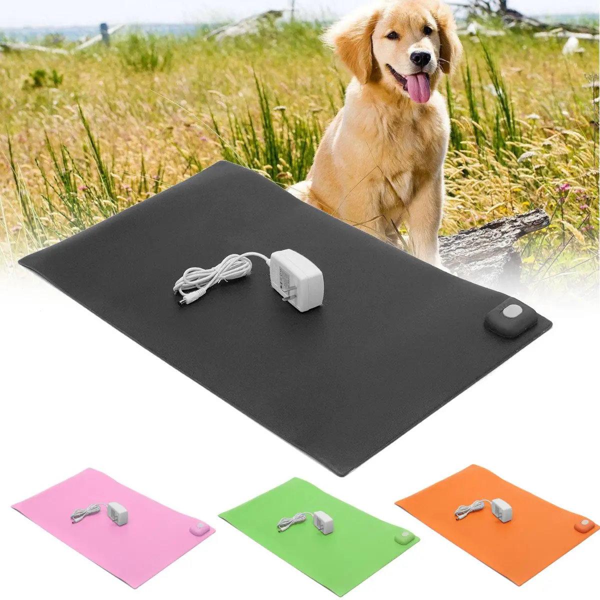 

60*36cm Waterproof Electric Heating Pad Heater Warmer Mat Bed Blanket for Pet Dog Cat