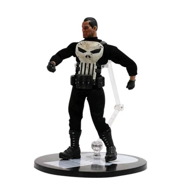 Details about   6"Dc Comics Punisher One:12 PVC Doll Action Figure Mode Toy Gift Box