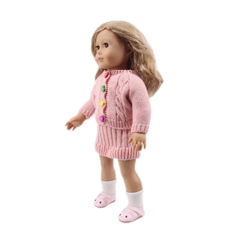 LUCKDOLL 6 стилей 3 набора различных стилей подходит 18 дюймов Американский 43 см детская кукла одежда аксессуары, игрушки для девочек, поколение, подарок