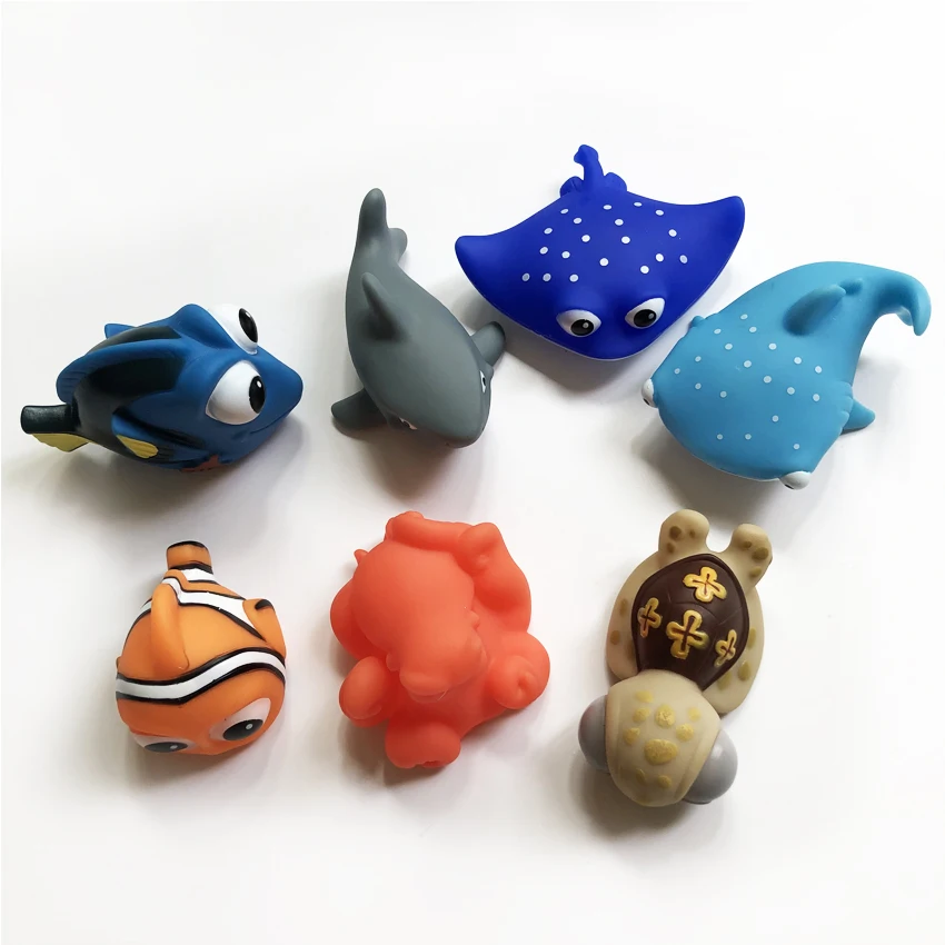 Marine animal ornaments float toy for diver cute nemo shark bat fish