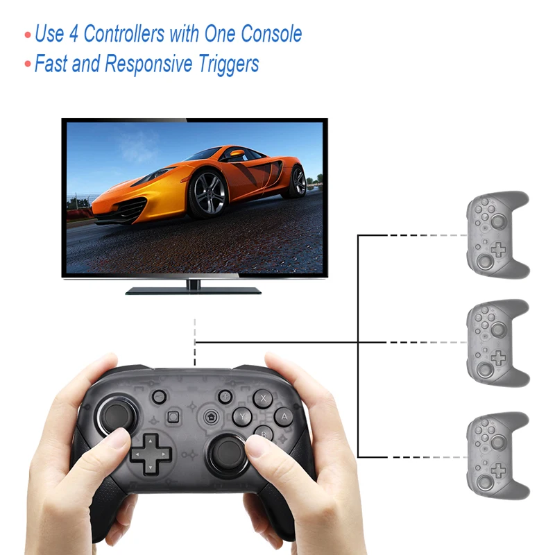 Bluetooth Wireless Controller Gamepad For Switch Pro Compatible Nintendo Switch For NS Console Joystick Wireless Control
