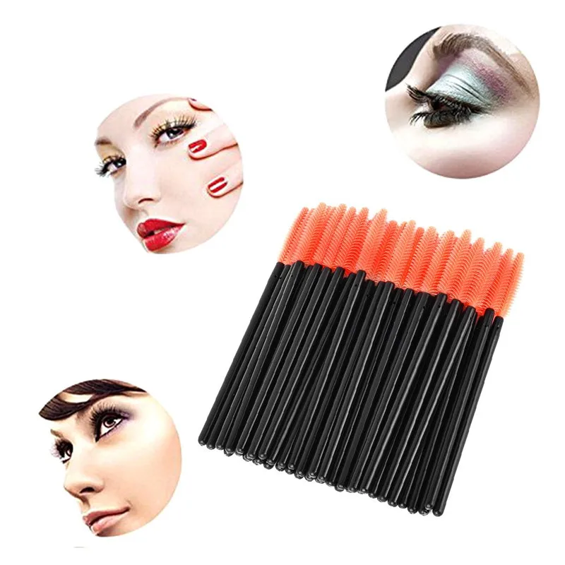

Brush Kit Eyelash Extension Disposable Eyebrow Brush Mascara Wand Applicator Eye Lashes Cosmetic Brushes Set One-off Makeup Tool