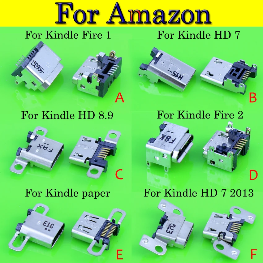 

Micro USB Charging Port DC Power Jack plug Socket connector For Amazon Kindle Fire/HD 7/HD 8.9/Fire 2/fire paper/HD 7 2013