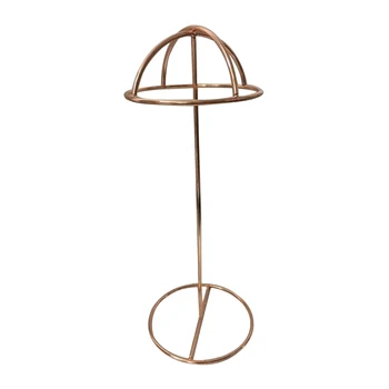 

Desktop Stand Necklace Organizer Keys Vertical Jewelry Display Plated Earring Hat Storage Rack Rustproof Iron Gift Decorative