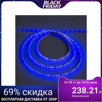 

LED strip 12V, SMD3528, 5 m, IP65, 120 LED, 9.6 W / m, 6-7 Lm / 1 LED, DC, BLUE 883903