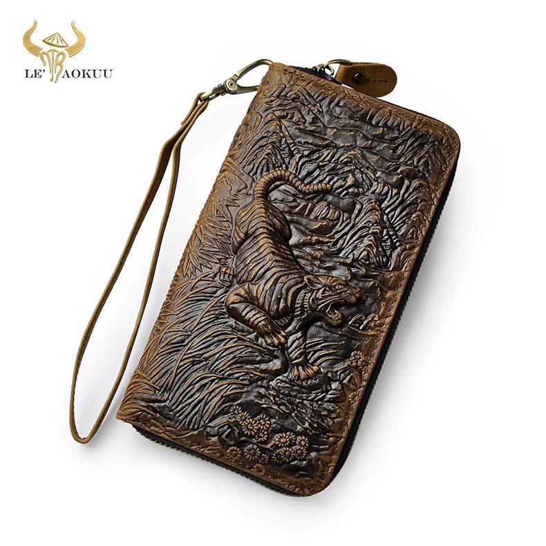 Organizer Wallet Clutch Handbag Card-Holder Purse-Design Checkbook Zipper Male Fashion