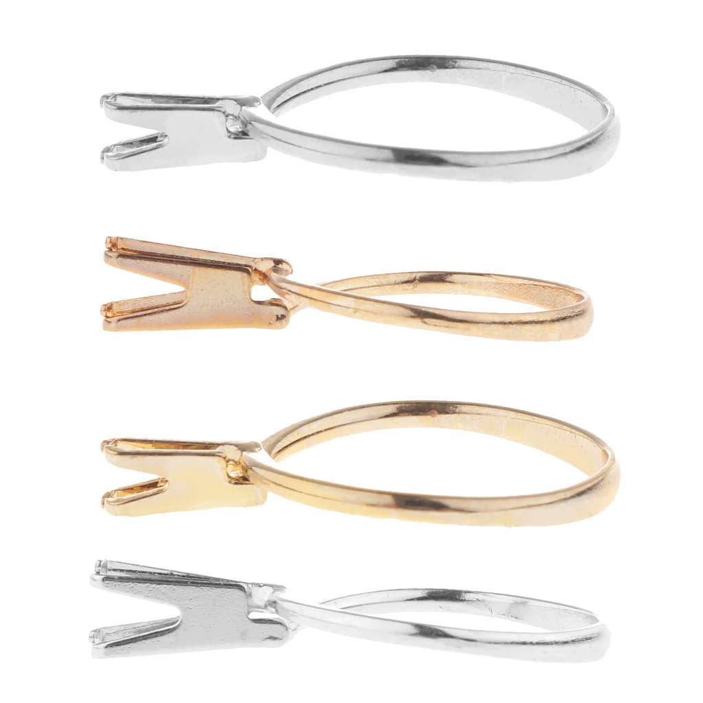 Stainless Steel Spring Type Ring Stone Holder Display Jewelry Tools