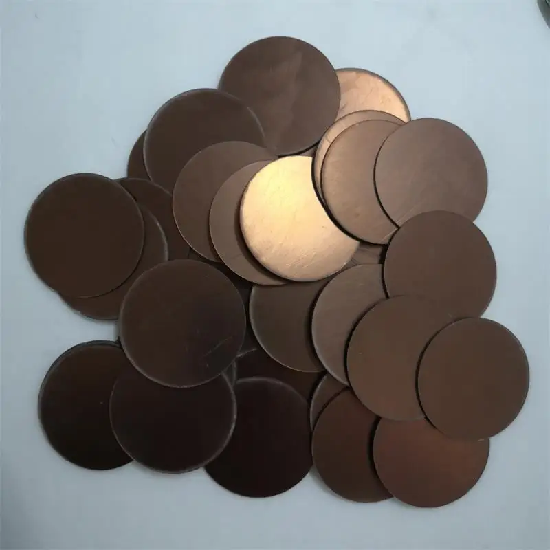 50 шт./компл. 5*5 см DIY круглое акриловое зеркало поверхность стены Стикеры домашний декор Гостиная отражающее зеркало Фон Наклейки на стены - Цвет: Coffee color