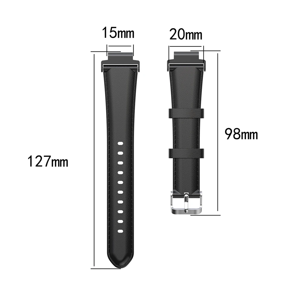 Для Garmin Forerunner 220 230 235 620 735 S20 S5 S6 Смарт-часы замена Кожаный ремешок наручные часы на запястье