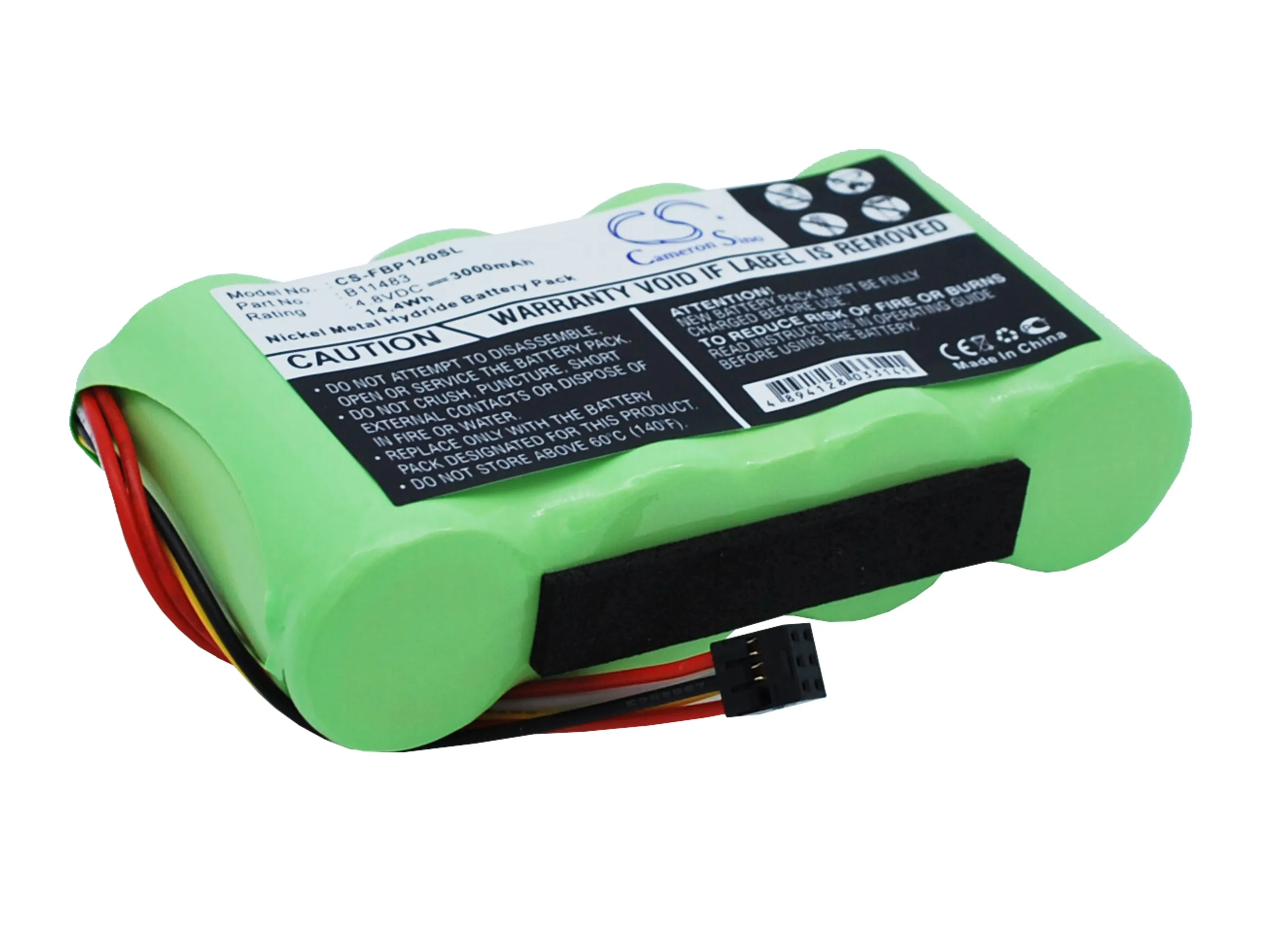 Cameron sino 3000mAh аккумулятор для Fluke 123, Fluke 123 S, Fluke 43B анализаторы качества мощности, Scopemeter 120, B11483 BP120MH