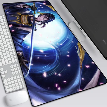 

Touken Ranbu Online Anime Large Pad Mouse Mat Computer Gamer Locking Edge Mousepad Keyboard Mice Mat Pad