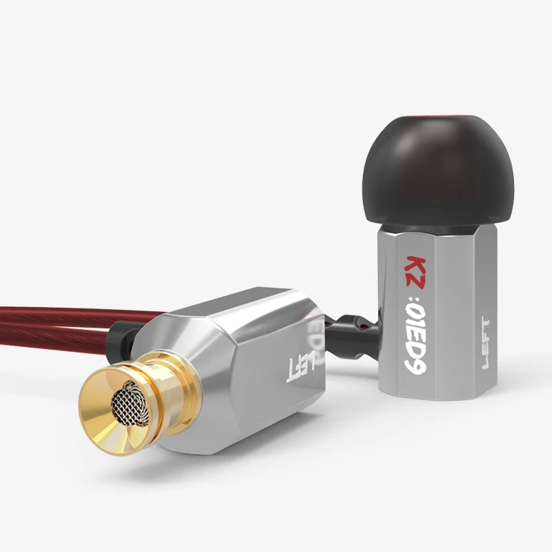 KZ ED9 сопла наушники тяжелый бас Музыка гарнитура fever HiFi цинковый сплав металлические наушники ED12 ES3 ES4 ZST AS12 ED2 ZS3 ZS6 ZSN