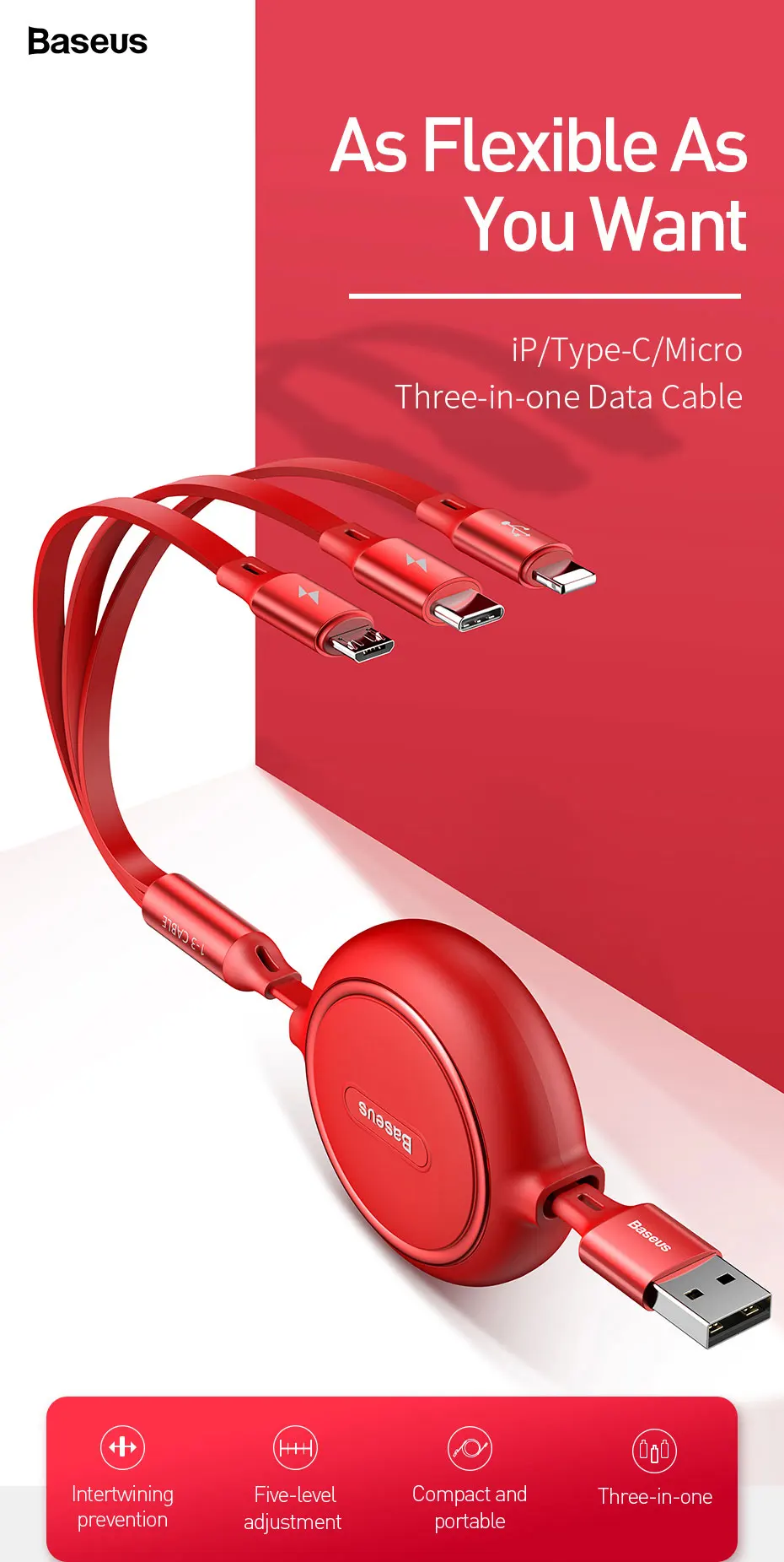 3 в 1 мульти USB зарядный кабель для iPhone samsung huawei xiaomi Мобильный телефон зарядное устройство кабель системы освещения micro usb type c кабель