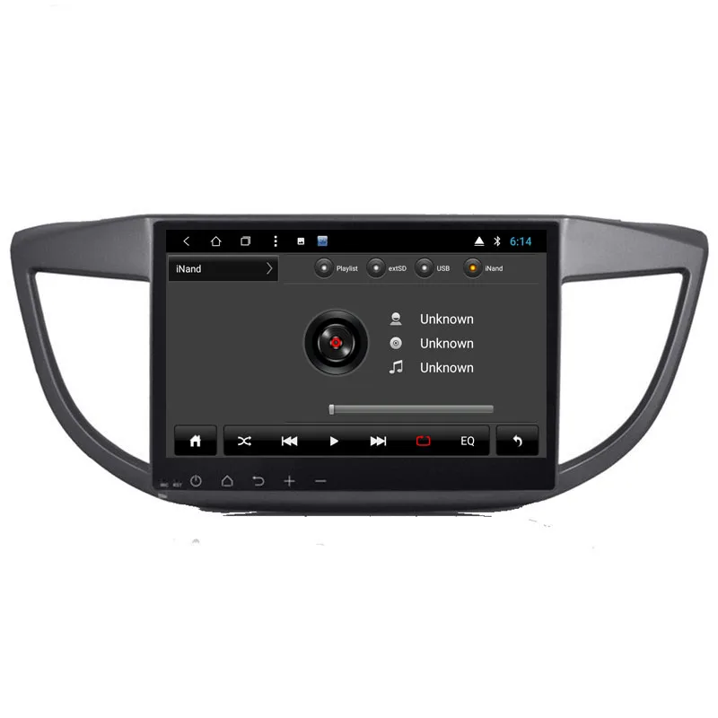 NaviTopia 1024*600 10,2 дюймов 8 core ram 2G rom 32G Android 8,1 автомобильный радиоплеер для Honda CRV 2013-с картами