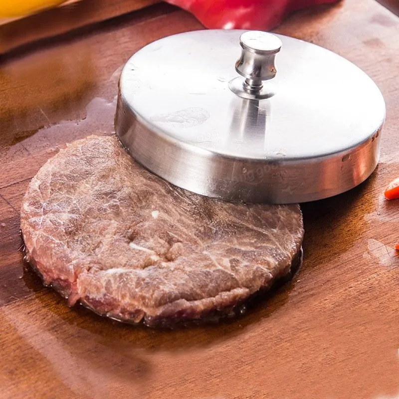Нержавеющая сталь гамбургер руководство мясо Патти пресс форма гриль барбекю Патти производитель кухонные принадлежности j1