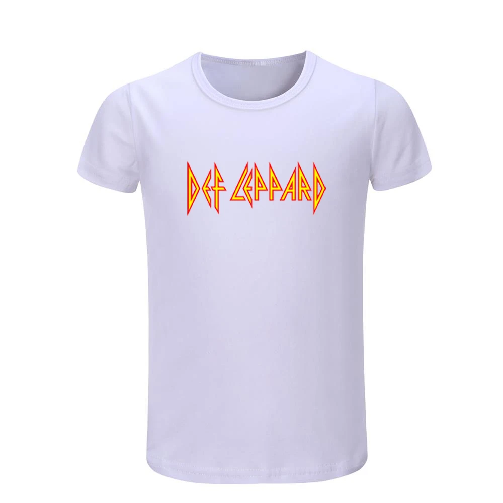 JeKW878D Детские футболки с принтом «The libertines Def Leppard» Детские футболки с графическим принтом Рождественский подарок с короткими рукавами для мальчиков и девочек - Цвет: JeKW878D