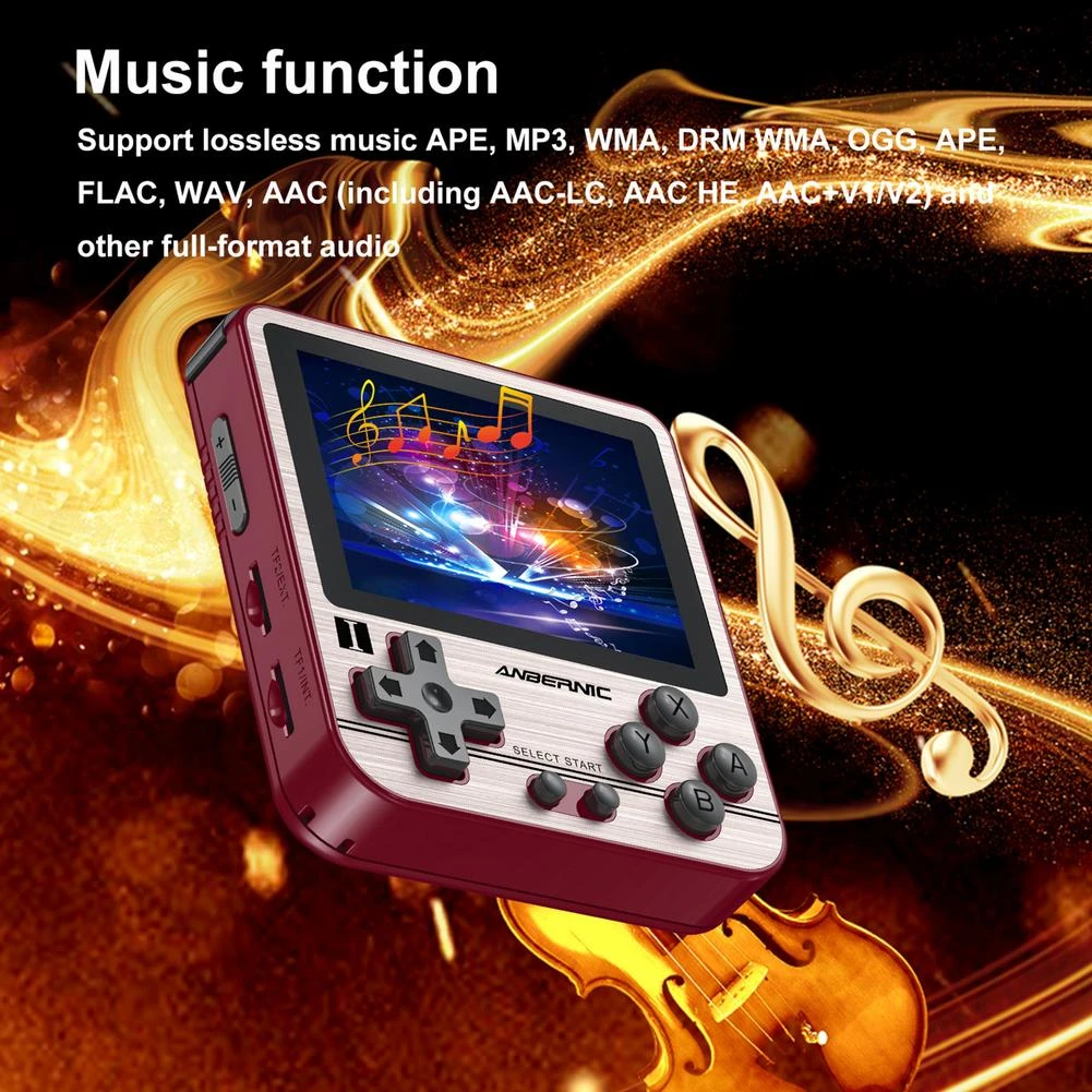 Rg280V Handheld Game Console Special Package 128G Game Card Retro N64 Handheld Game Console Suitable For Nintendo Games