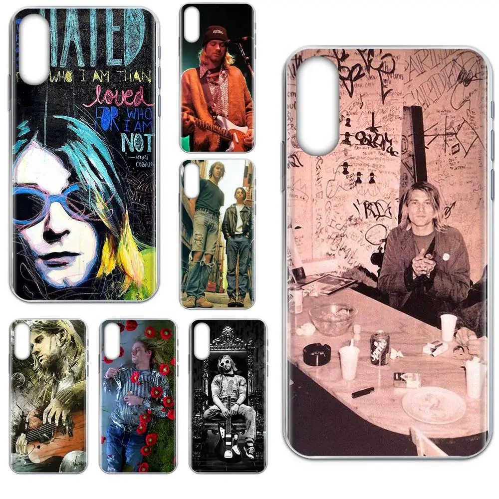 Чехол для Apple iPhone 11 Pro X XS Max XR 4 4S 5 5C 5S SE SE2 6 6S 7 8 Plus Kurt Cobain Rock Bands|Бамперы| |