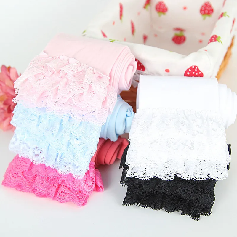 梦源蕾丝花边九分裤14