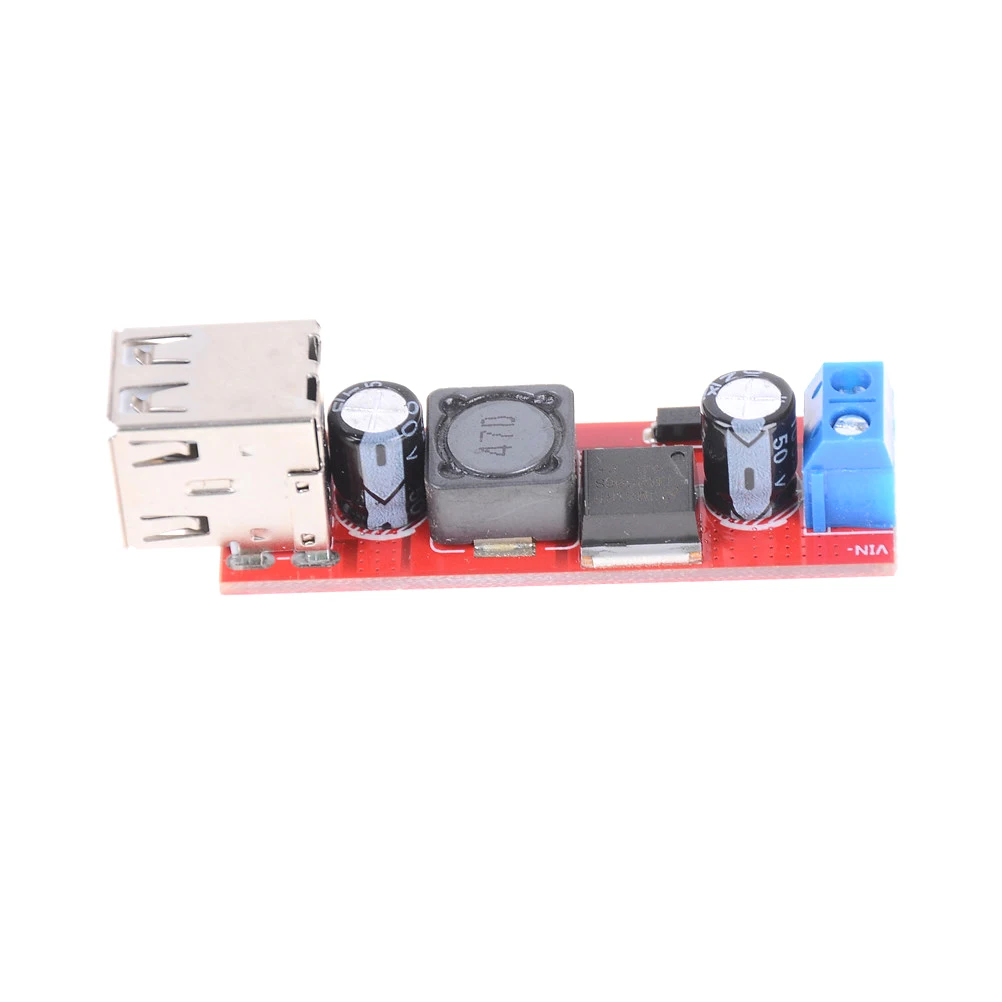 

High Quality DC 6V-40V To 5V 3A Double USB Charge DC-DC Step-down Converter Module
