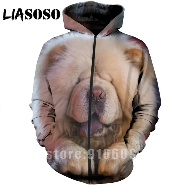 Толстовка с 3D принтом homme dog, Мужская Уличная Толстовка в стиле Харадзюку, толстовка на молнии с длинным рукавом в стиле аниме - Цвет: As shown 10