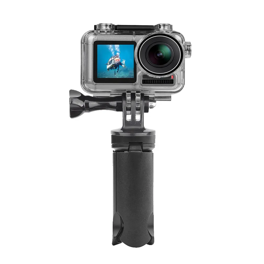 

Underwater Sports Camera Diving Protection Cover (2882+6664+0002)+Simple tripod