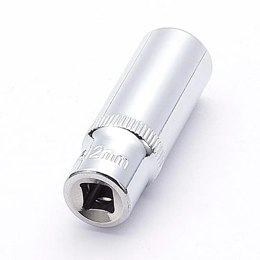 Utoolmart 2 шт./4 шт. Стандартный гнездо для ключ, дюймовый стандарт 1/" привод, для детей возрастом от 4 до 13 лет мм 6-точечный мост гайка с шестигранной головкой метрические Длина 50 мм сливы розетка рукав