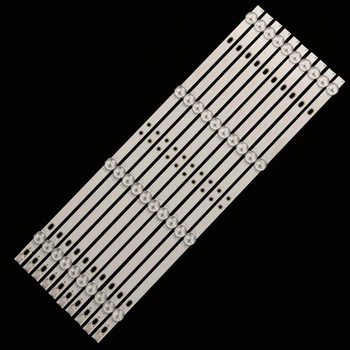 

10pcs LED Backlight strip for 49inch 50 inch akai aktv505 TV DS50M73-DS07-V01 DSBJ-WG 2W2006-DS50M7301-01