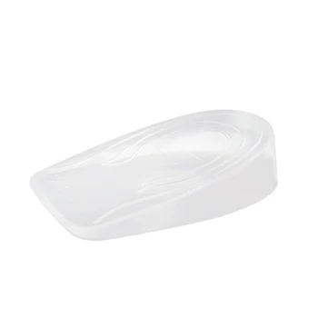

1 Pair Gel Inner Heightening Insole Soft Elasticity Shock Absorption Decompression Heel Cushion TK-ing