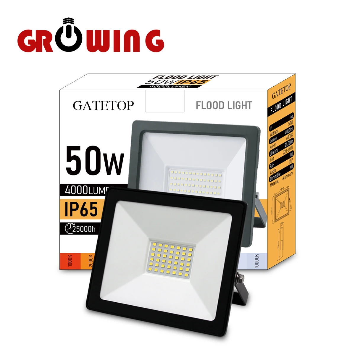 Led Floodlight 50w Ip65 Dust Proof Waterproof Outdoor Led Light 220-240v High Lumen For Garden Courtyard Street led floodlight 50w ip65 dust proof waterproof outdoor led light 220 240v high lumen for garden courtyard street