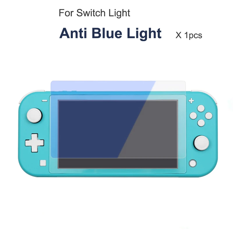 Anti Blue Ray Закаленное стекло для rend Switch Lite NS Ultra Clear Full HD защитная пленка для экрана Защитная крышка для игровой консоли - Цвет: Anti Blue Ray