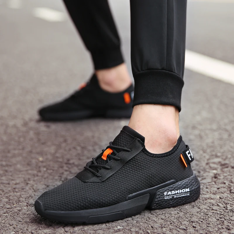 

2019 Fashion men sneakers platform flying weave man 39~47 men boy leather sport sneaker platform breathable casual shoes ch011