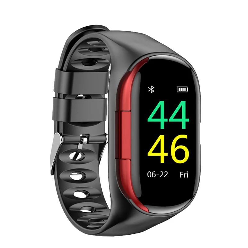 Smart Watch Bracelet Bluetooth Wireless Earphone 2 in 1 Heart Rate Monitor for Sports PUO88 Smart Watch Bracelet Bluetooth Wireless Earphone 2 in 1 Heart Rate Monitor for Sports PUO88
