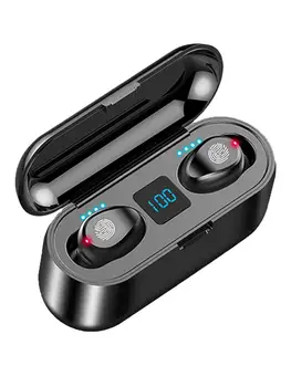 

Headset F9 TWS Wireless Bluetooth Headset BT5.0 Mini In-ear Sports Running Headset Support IOS / Android Mobile Phone HD Call