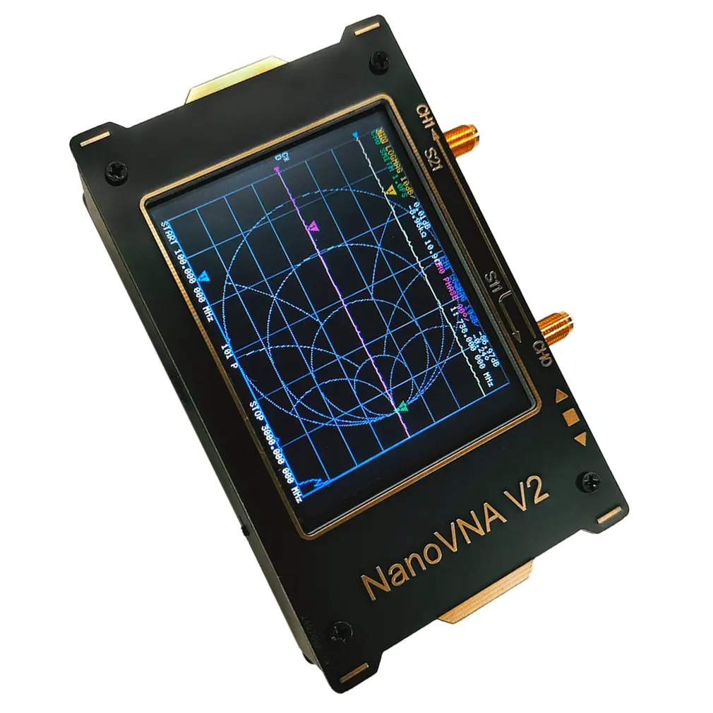 3G векторный сетевой анализатор S A 2 Nano VNA V2 антенна короткая волна MF HF VHF UHF 3 дюймов