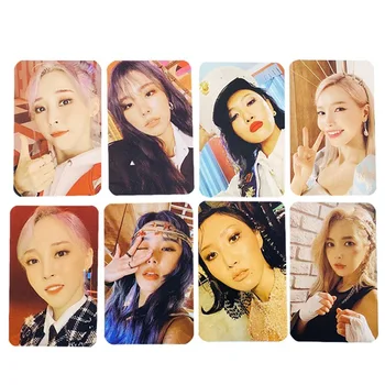 

4Pcs/Set MAMAMOO Photocard Photo Card LOMO Card Pictures Photo Card Postcard Pictures Stationery Decoration Supplies Fan Gifts