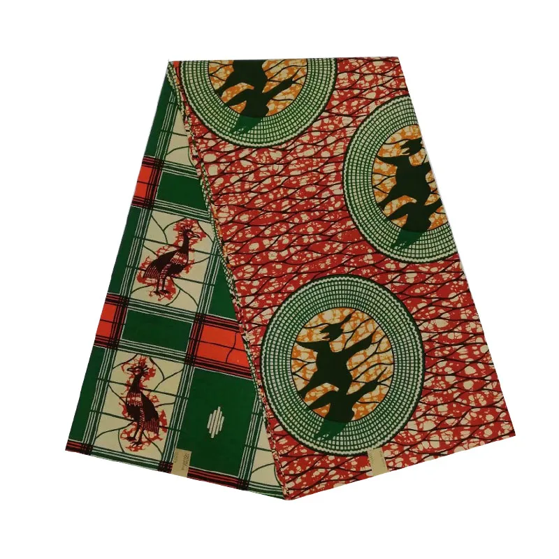 

2019 wax african wax veritable block 6yards 100% cotton dutch soft breathable High quality V-L 641