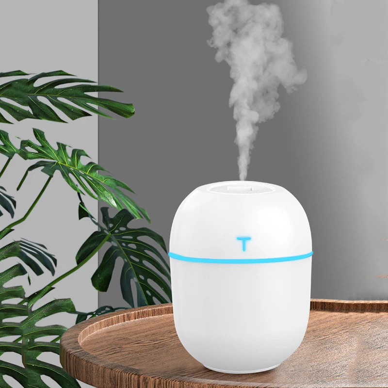 

200ml Negative Ion Air Humidifier Fashion Eggs Aromatherapy Essential Oil Diffuser With 7 Colorful Night Lights For Home Office