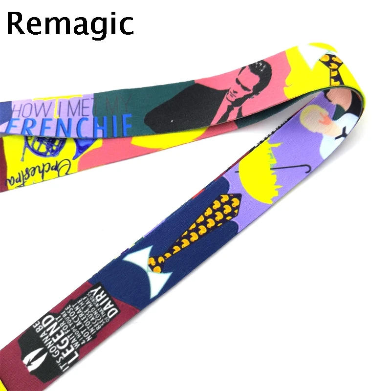 How i met your mother tv show 90s шейный ремень Lanyards ID бейдж держатель для карт брелок для мобильного телефона ремень подарки