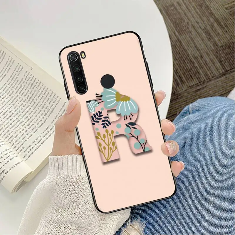 YNDFCNB Fashion Letter Custom Soft Phone Case For Redmi note 8Pro 8T 6Pro 6A 9 Redmi 8 7 7A note 5 5A note 7 case