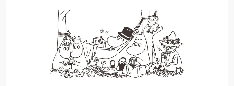 Кружка из мультфильма Moomin, керамические чашки в стиле ретро, ностальгическая кружка для кофе, Япония, импортная кружка, рождественский подарок, детское украшение