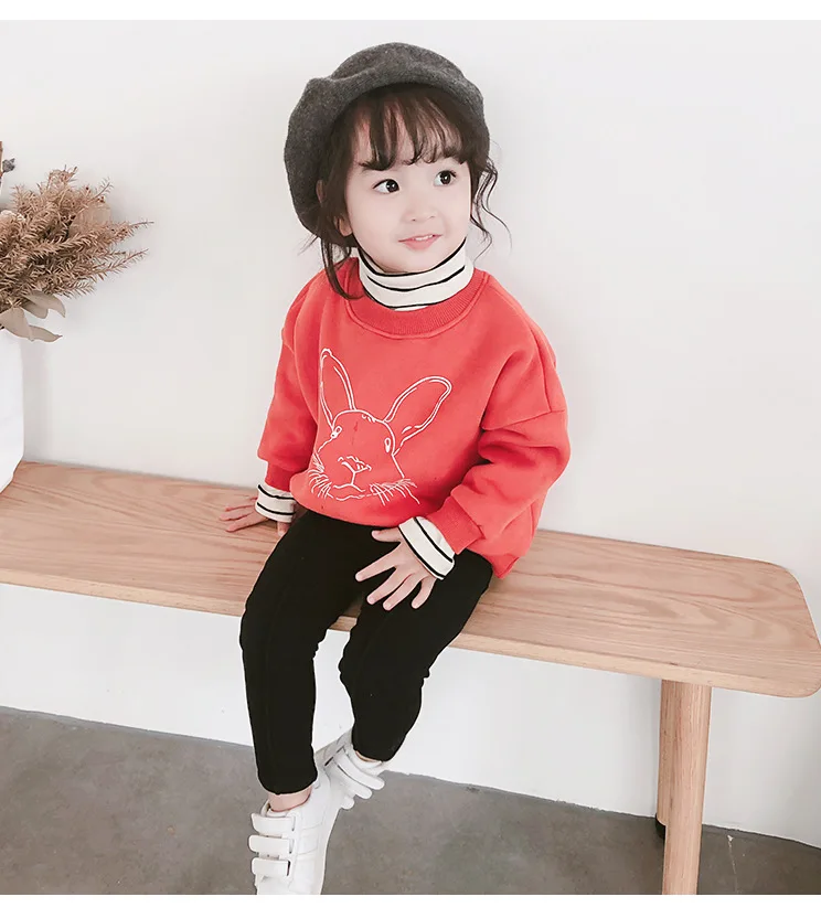 Хлопковый детский осенний свитер 2019 г.; Детские флисовые толстовки с капюшоном для девочек; теплая одежда; Верхняя одежда для девочек